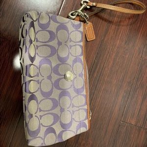 Coach wristlet